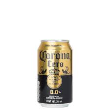 Cerveza Cero Corona Lata 355mL, Caja de 24