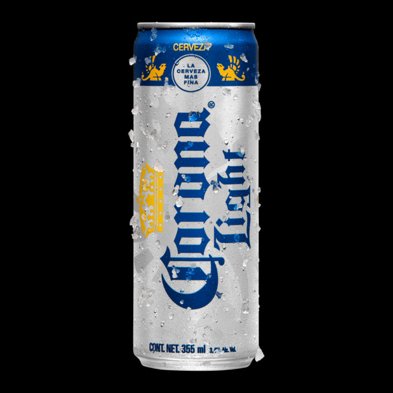 Cerveza Light Corona Lata 210mL, Caja de 24