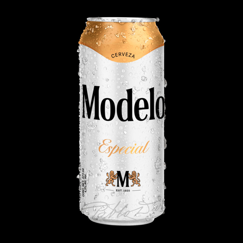 Cerveza Modelo Especial Latón 473mL, Caja de 24