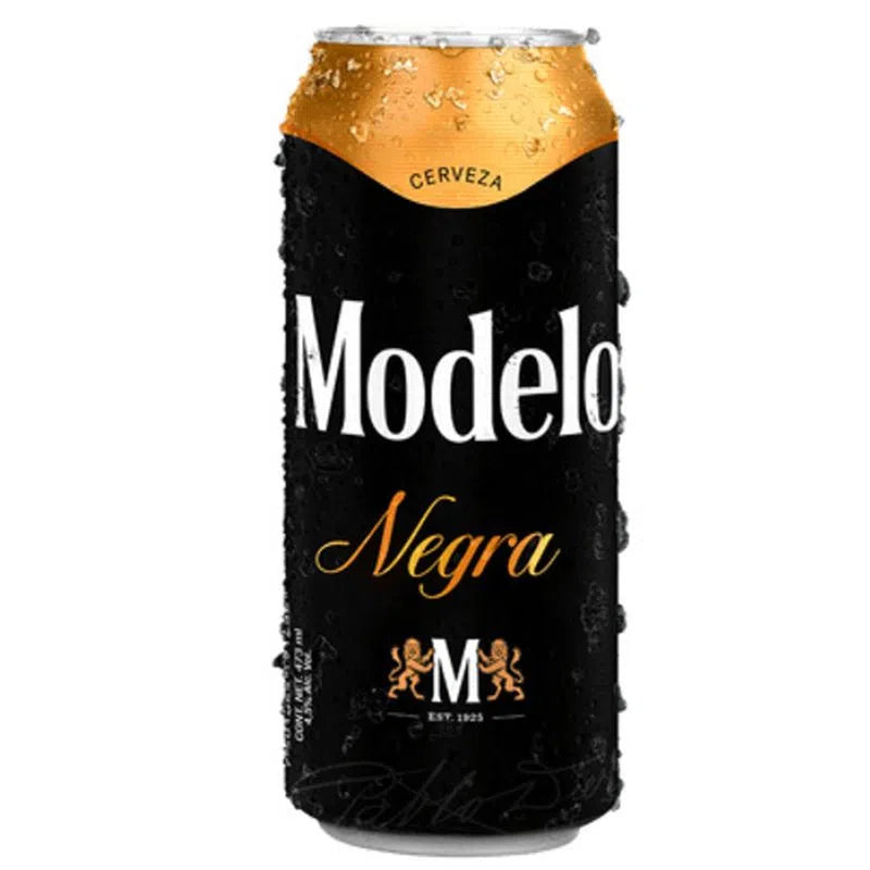 Cerveza Negra Modelo Latón 473mL, Caja de 24