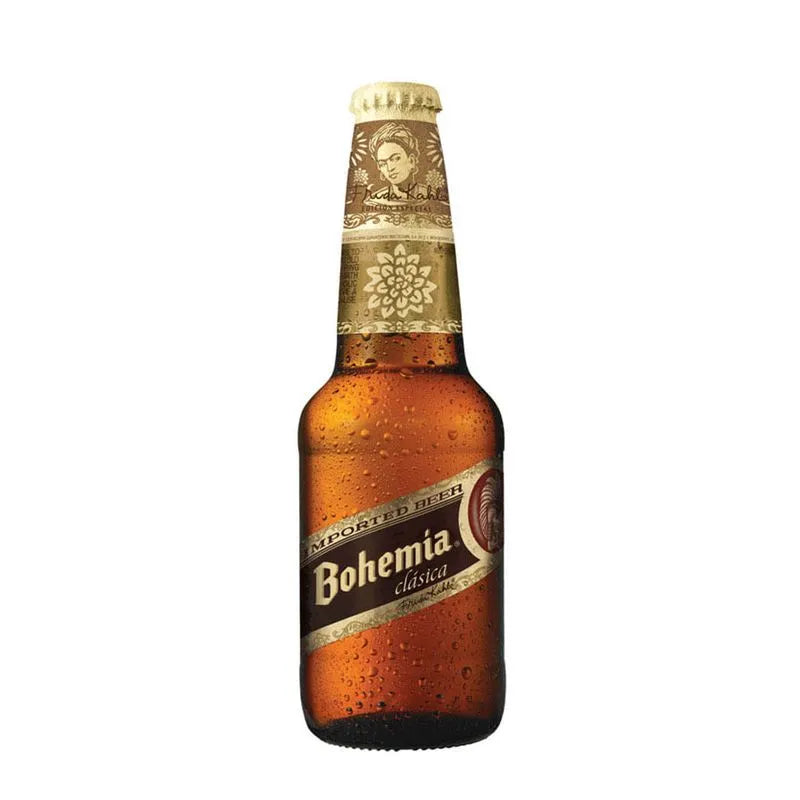 Cerveza Clásica Bohemia Botella 355mL, Caja de 12