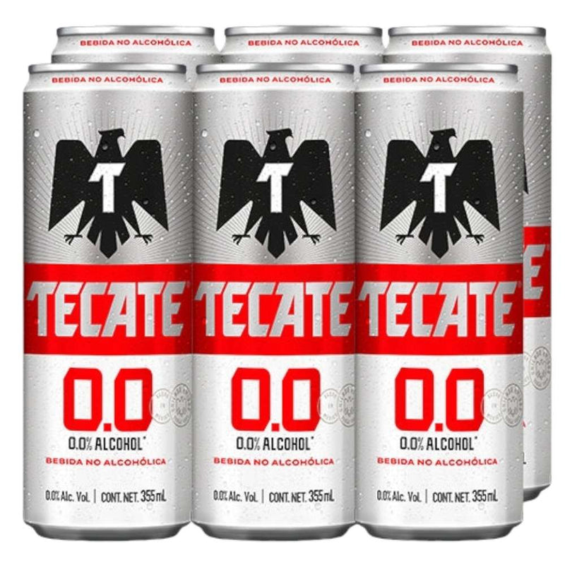 Cerveza 00 Tecate Lata 355mL, Caja de 24