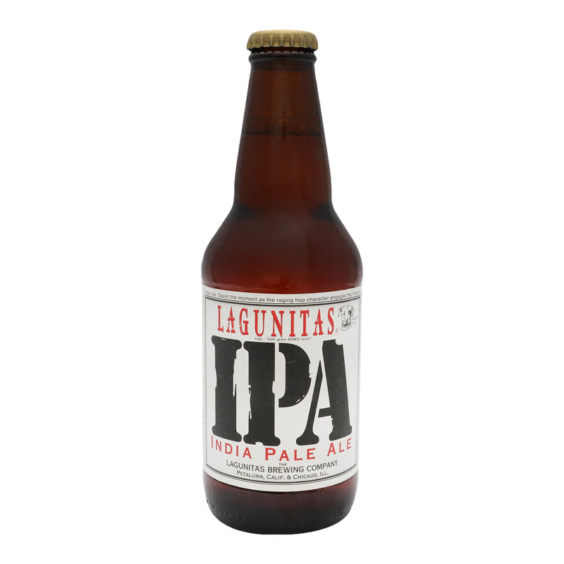 Cerveza Ipa Lagunitas Botella 355mL, Caja de 12