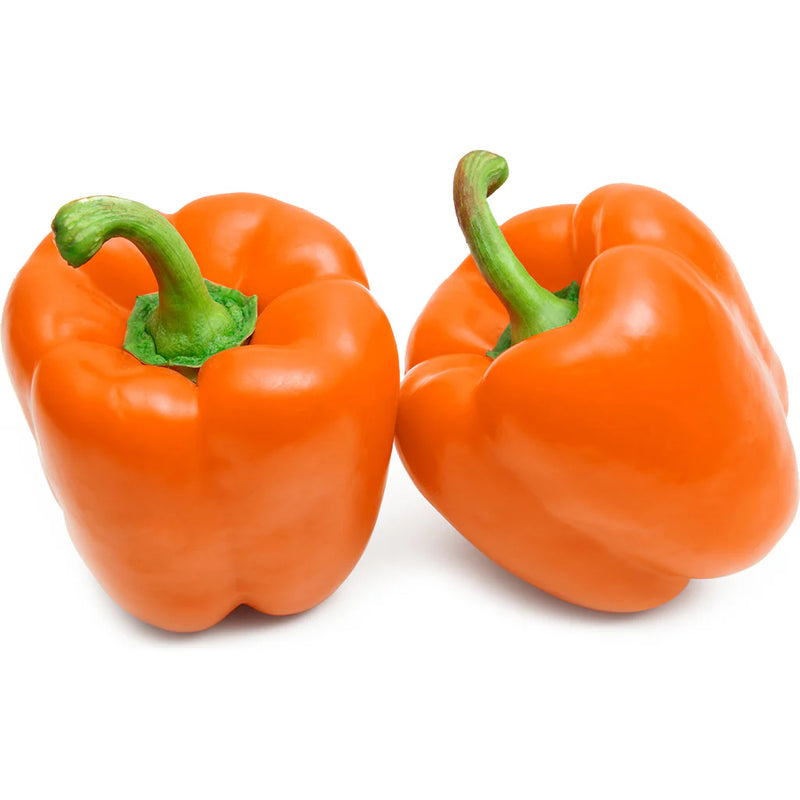 Pimiento Morrón Naranja Mediano, 1kg