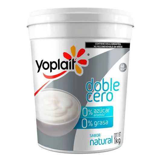 Yogurt Natural Griego Doble Cero Yoplait, L