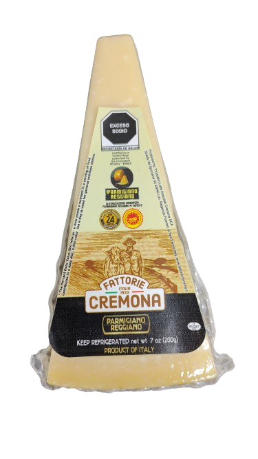 Queso Parmigiano DOP 24 Meses Cremona, Cuña 1kg o Pieza 38kg