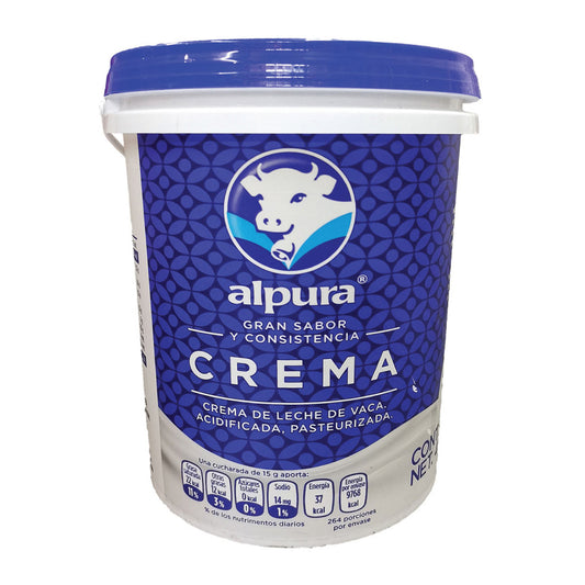 Crema Ácida Alpura, Bote 4L