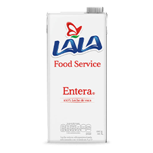 Leche Entera Lala Foodservice, Envase 1L