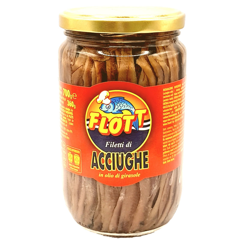 Filetes de Anchoas Flott, Pieza 700g