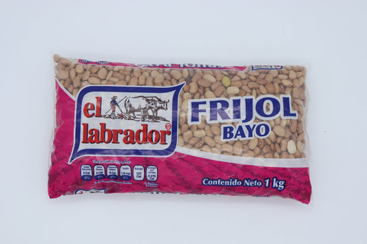 Frijol Bayo El Labrador, Bolsa 1kg