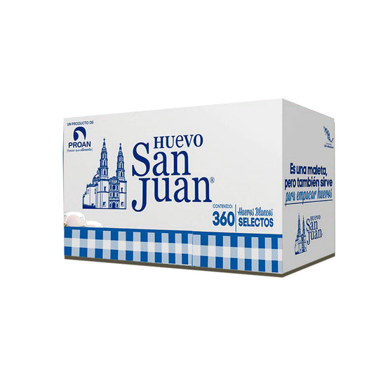 Huevo Blanco San Juan, 1kg o Caja 360 Huevos