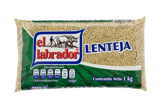 Lenteja El Labrador, Bolsa 1kg