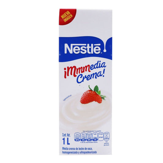 Media Crema Nestlé, Envase 225mL