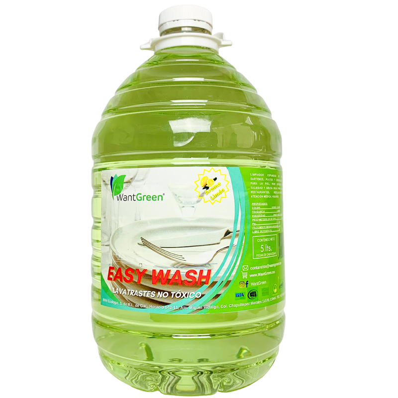 Lavatrastes Wantgreen Easy Wash, Bote 5L