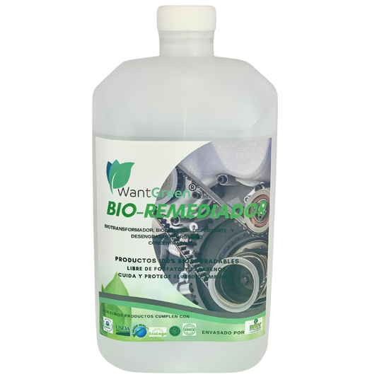 Desengrasante Wantgreen Bioremediador, Bote 1L