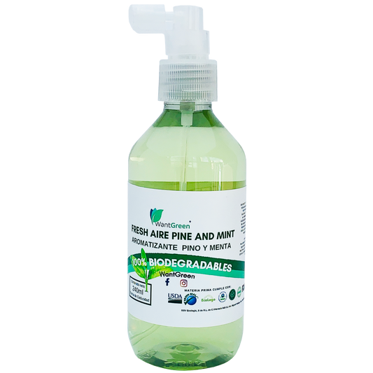 Aromatizante Pino y Menta Wantgreen, Bote 240mL