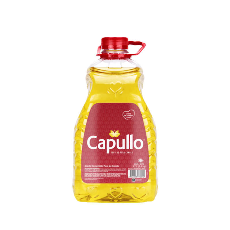 Aceite de Canola Capullo, Bote 3.7L