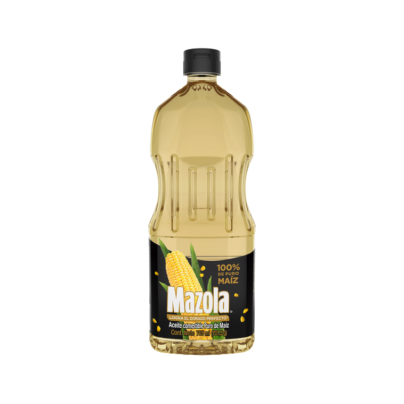 Aceite de Maíz Mazola, Bote 765mL