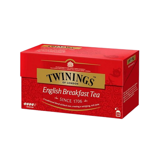 Té Desayuno Inglés Twinings, Paquete 25 Sobres de 2g