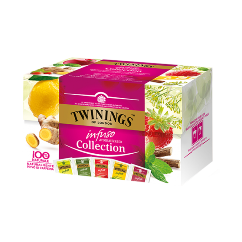 Té Selección de Infusiones Twinings, Paquete 20 Sobres de 1.8g