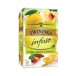 Té de Limón, Rosa Mosqueta y Jamaica Twinings, Paquete 20 Sobres de 2g