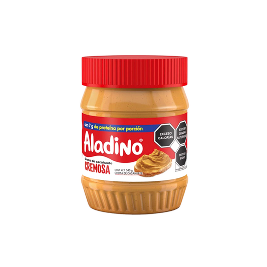 Crema de Cacahuate Aladino, Bote 340g