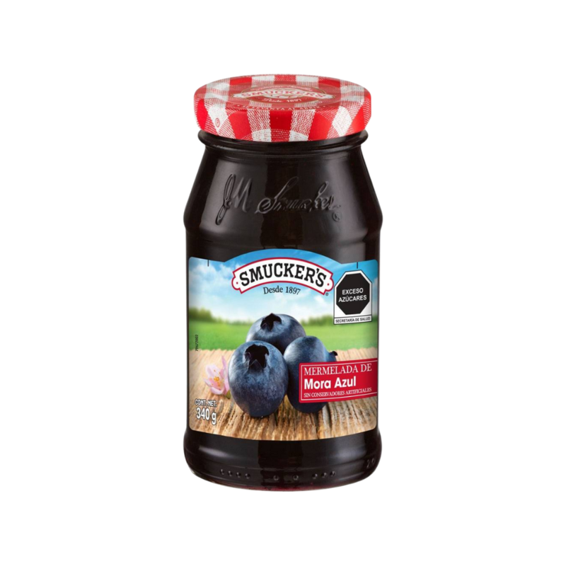 Mermelada de Mora Azul Smuckers, Frasco 340g