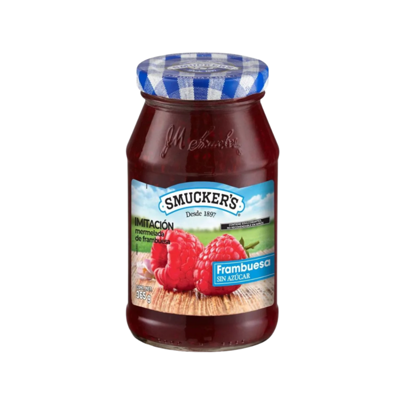 Mermelada de Frambuesa sin Azúcar Smuckers, Frasco 365g