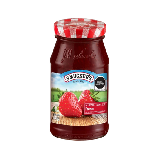 Mermelada de Fresa Smuckers, Frasco 340g