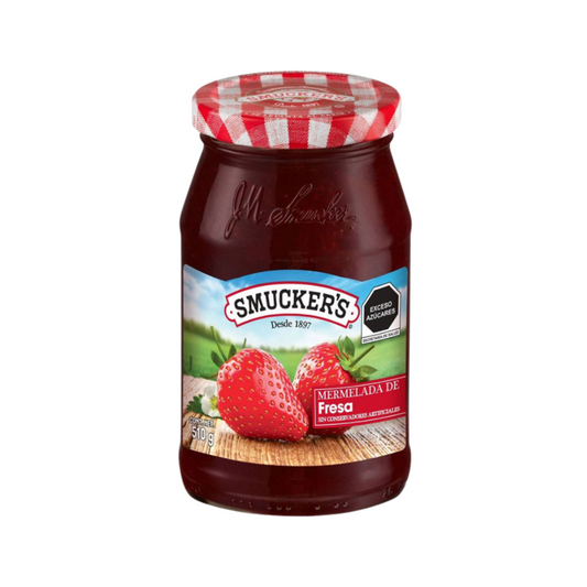 Mermelada de Fresa Smuckers, Frasco 510g