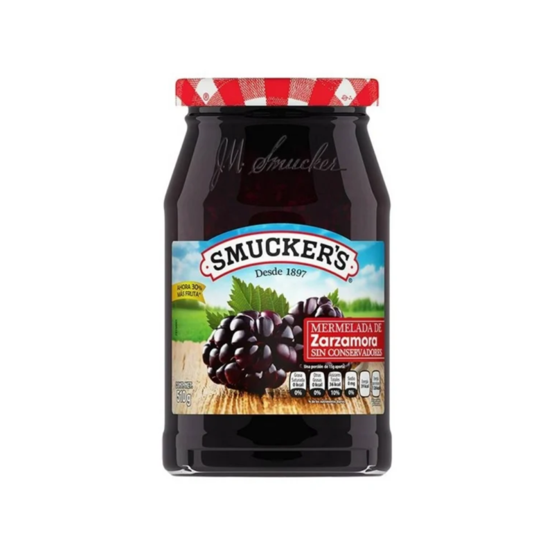 Mermelada de Zarzamora Smuckers, Frasco 510g