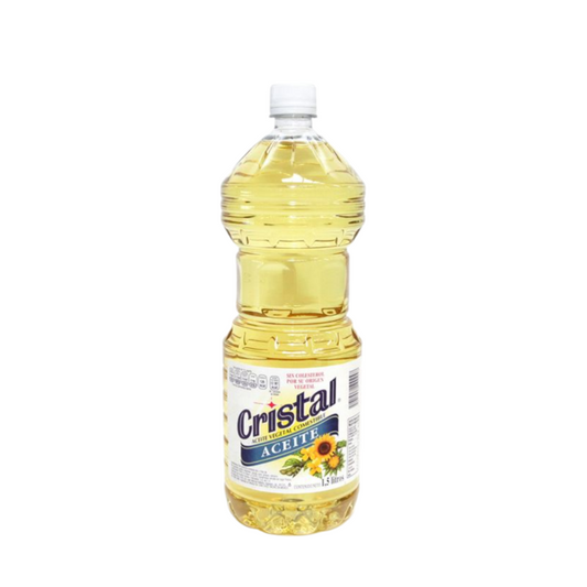 Aceite Vegetal Cristal, Bote 1L