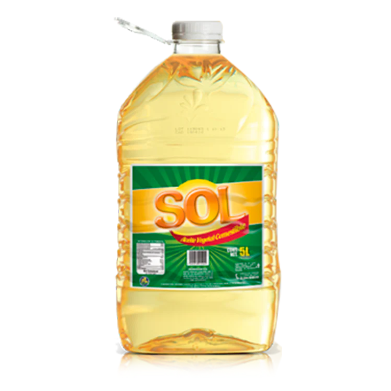 Aceite Vegetal Sol, Bote 5L