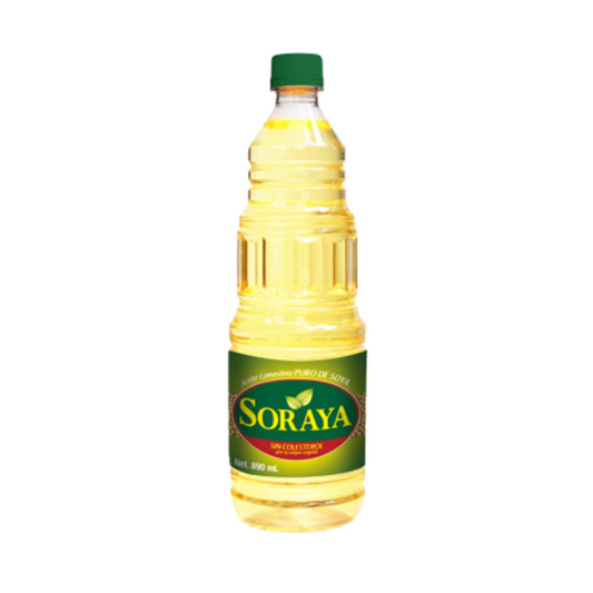 Aceite Vegetal Soraya, Bote 800mL