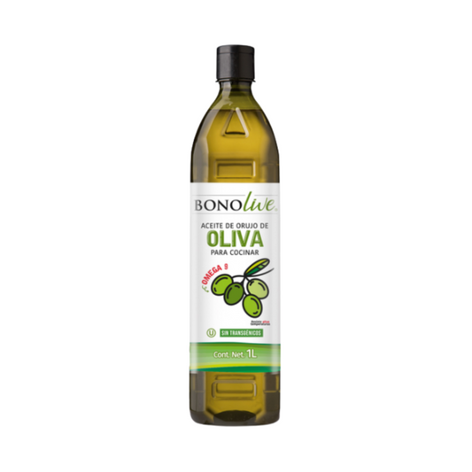 Aceite de Oliva Extra Virgen Bonolive, Botella 1L