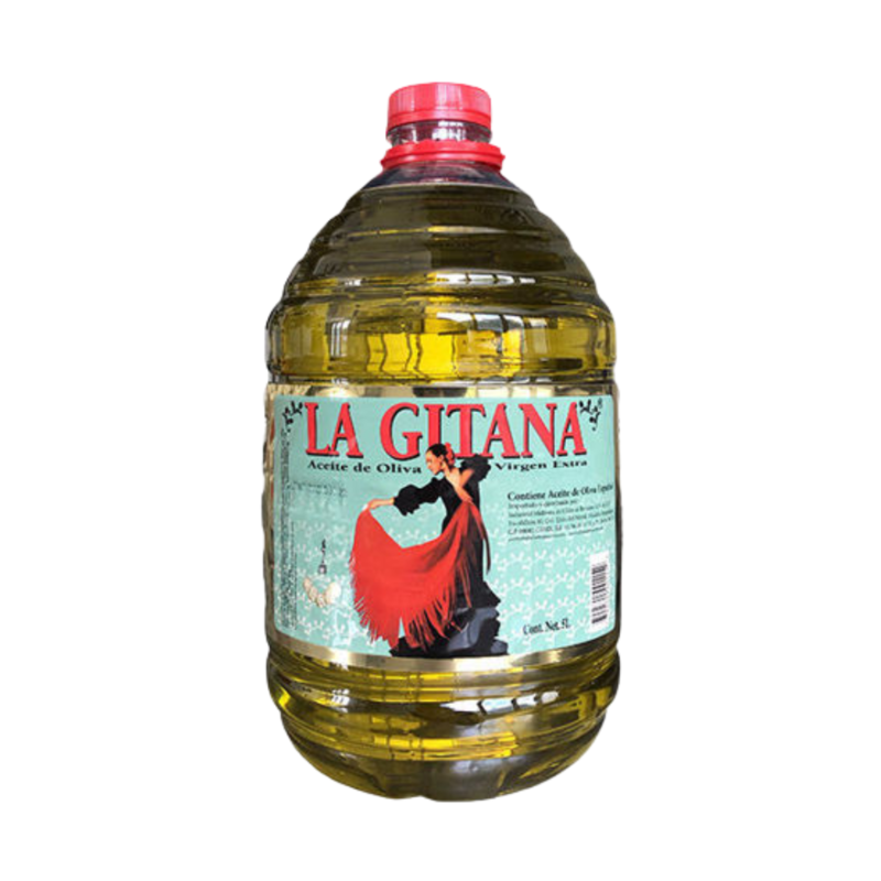 Aceite de Oliva Extra Virgen La Gitana, Botella 5L