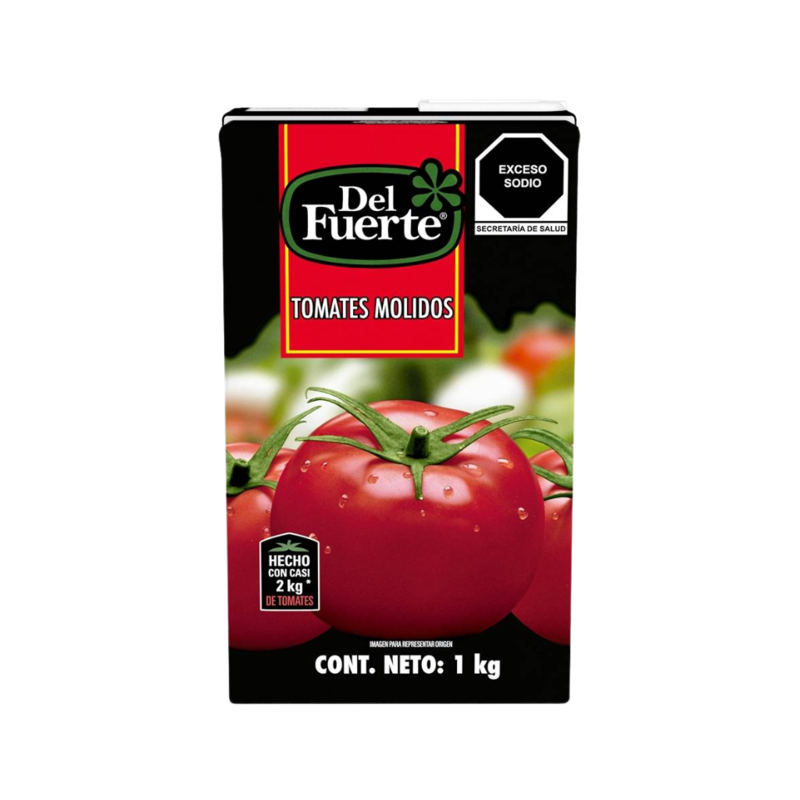 Puré de Tomate Del Fuerte, Tetrapack 1kg