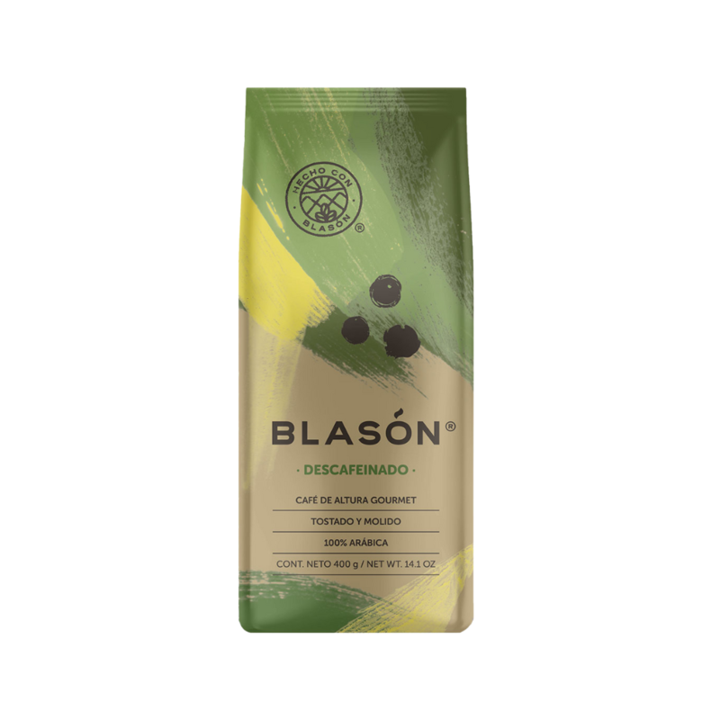 Café Descafeinado Blasón, Bolsa 400g