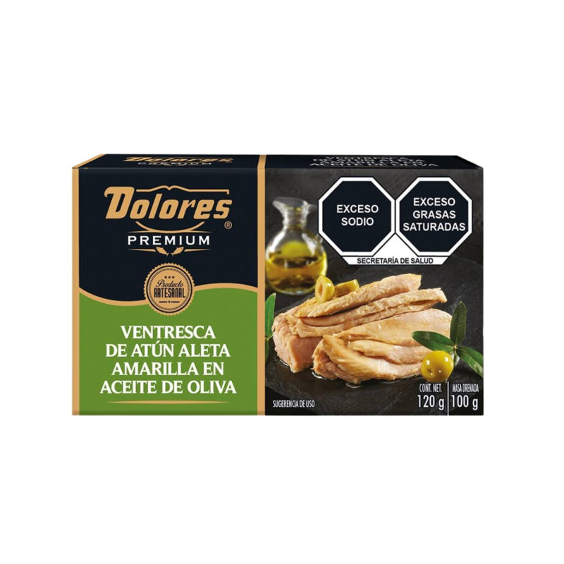 Ventresca de Atún en Aceite de Oliva Dolores Premium