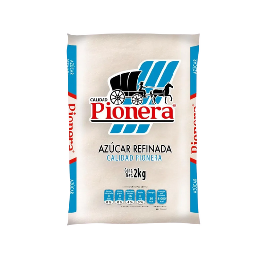 Azúcar Refinada Pionera, Bolsa 2kg