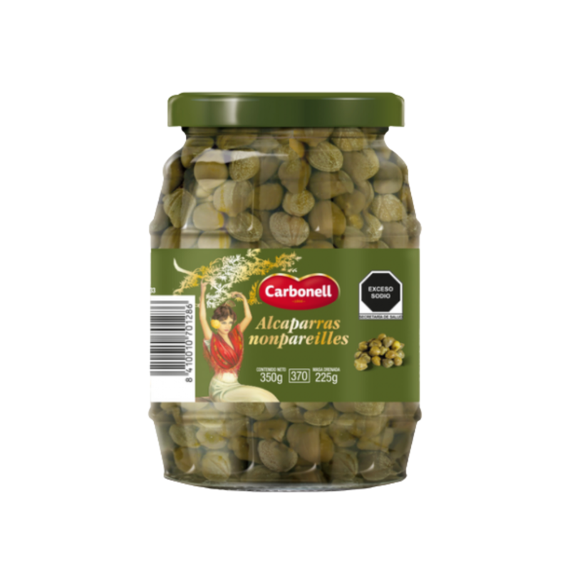 Alcaparras Carbonell, Frasco 350g