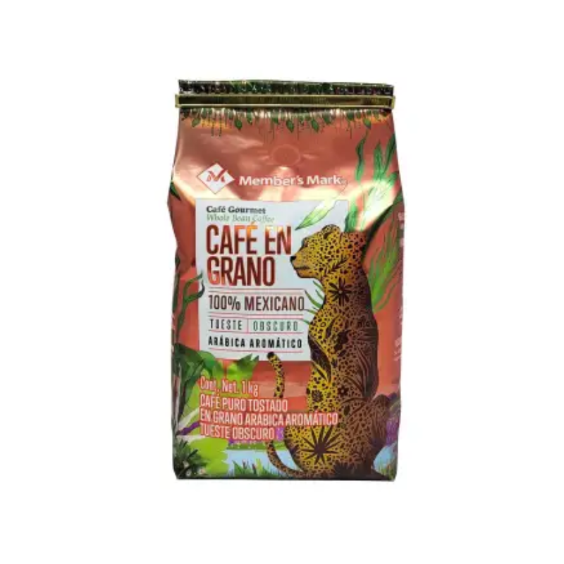 Café en Grano Member's Mark, Bolsa 1kg