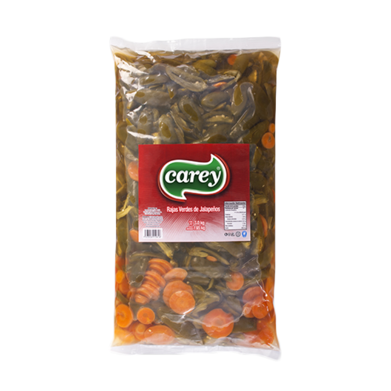 Chile Rajas Carey, Bolsa 2.8kg