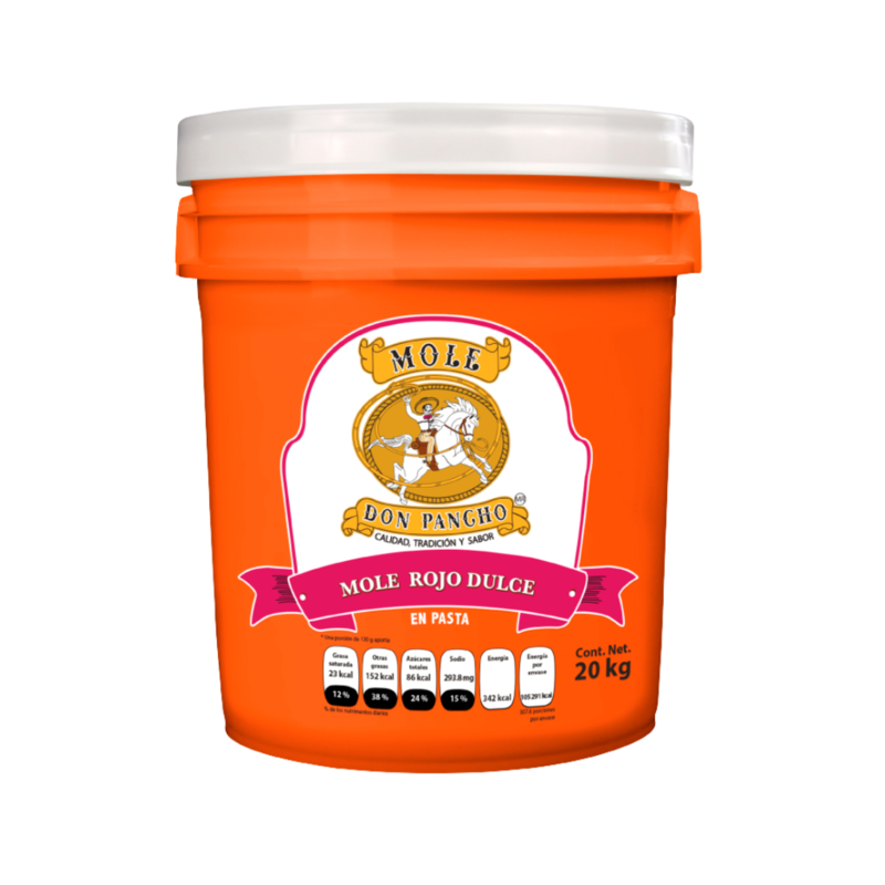 Mole Dulce en Pasta Don Pancho, Cubeta 10kg