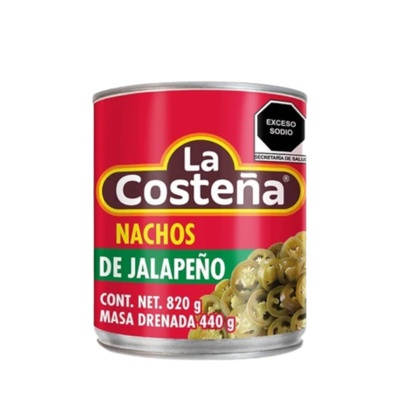 Chile Nacho La Costeña, Lata 820g