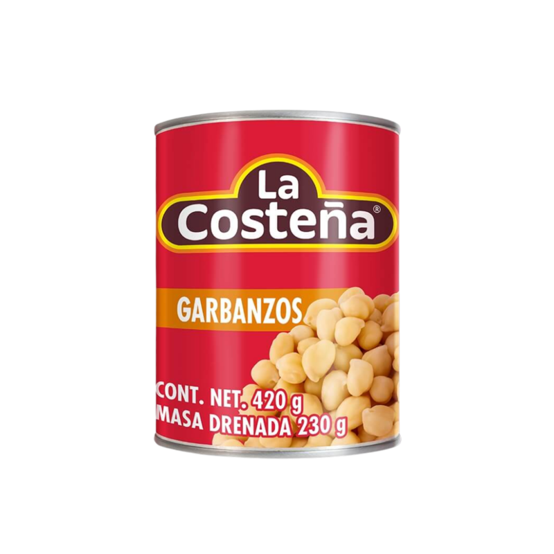 Garbanzos La Costeña, Lata 420g