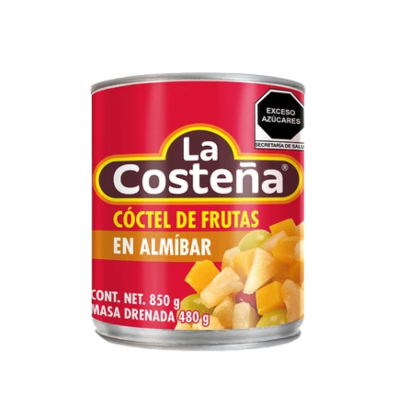 Coctel de Frutas La Costeña, Lata 850g