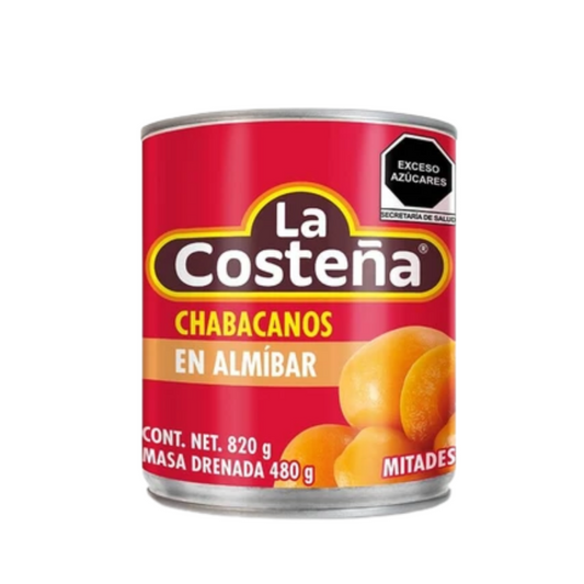 Chabacano La Costeña, Lata 820g