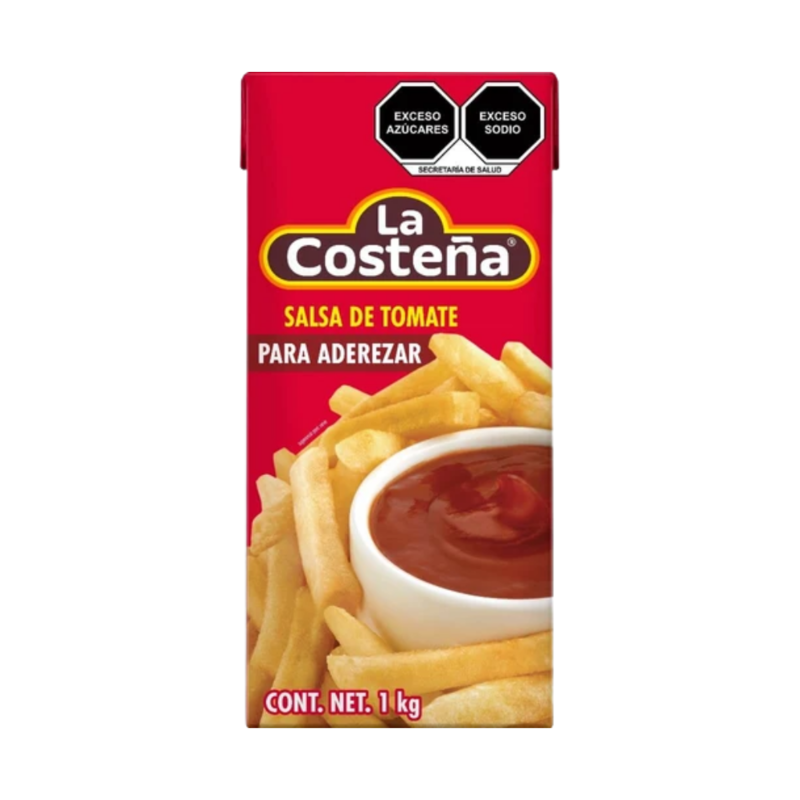 Salsa de Tomate para Aderezar La Costeña, Tetrapack 1kg