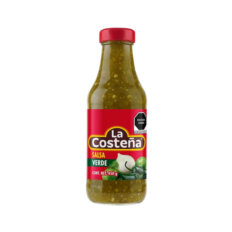 Salsa Verde La Costeña, Bote 450g